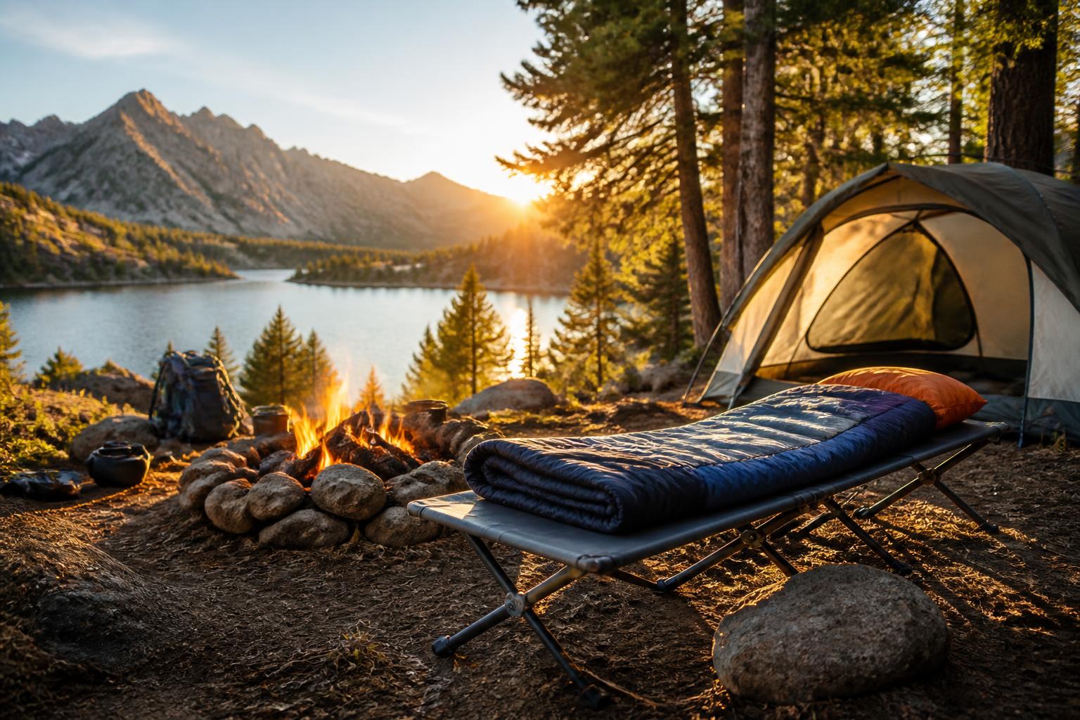 Featured image for article: Best Camping Cots for Comfortable Outdoor Sleeping