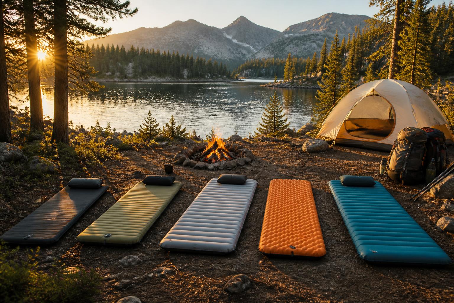 Featured image for article: Best Camping Sleeping Pads: From Ultralight to Car Camping