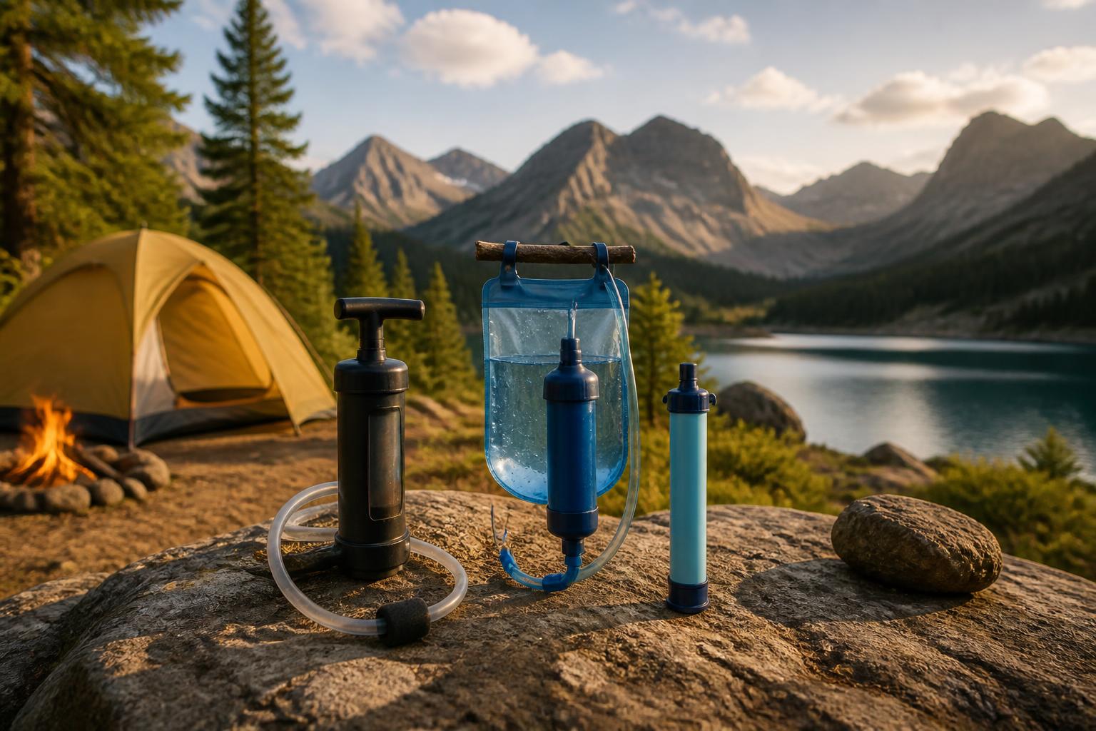 Featured image for article: Best Camping Water Filters: Pump, Gravity & Straw Options Compared