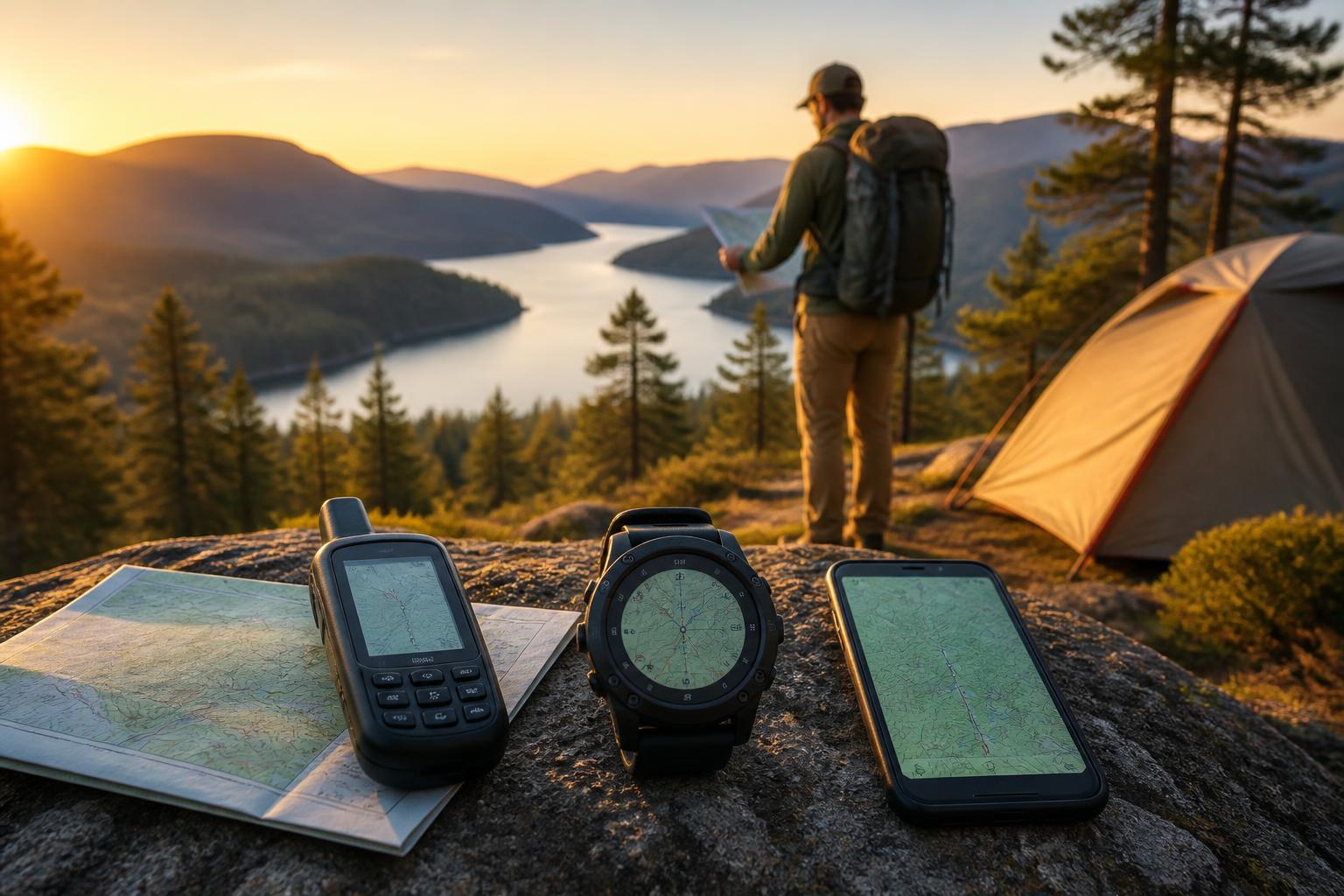 Featured image for article: Best GPS Devices for Hiking and Camping: Handheld, Watch and Apps