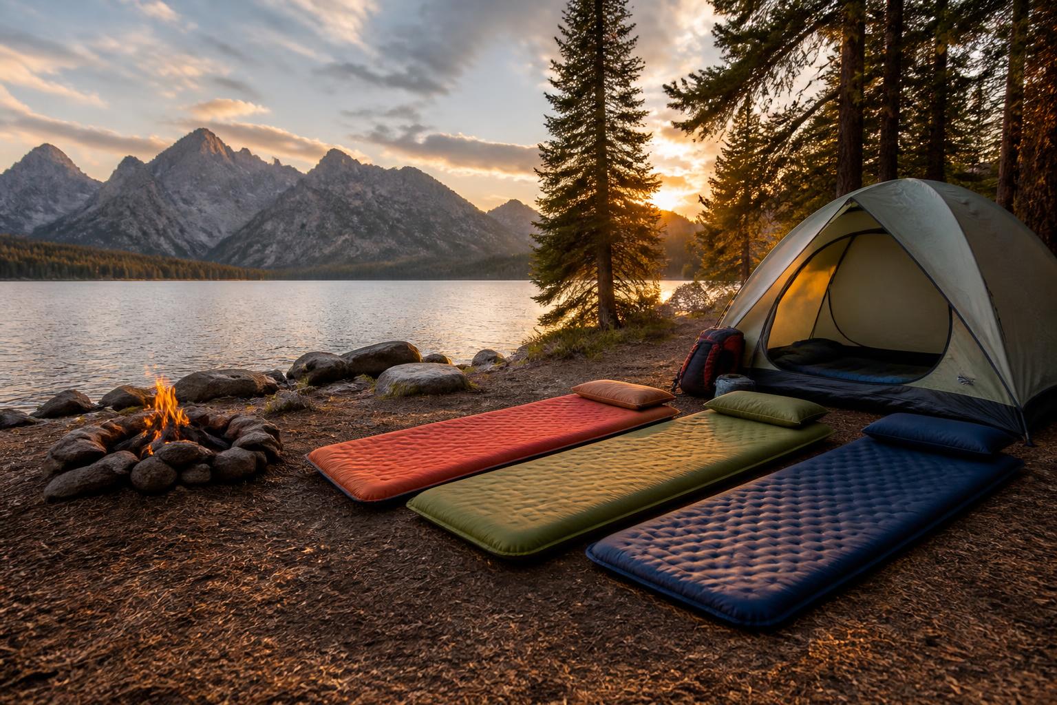 Featured image for article: Best Self-Inflating Sleeping Pads for Car Camping Comfort