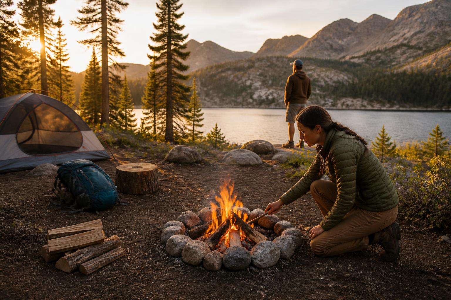 Featured image for article: Campfire Safety: Rules, Fire Restrictions & How to Extinguish Properly
