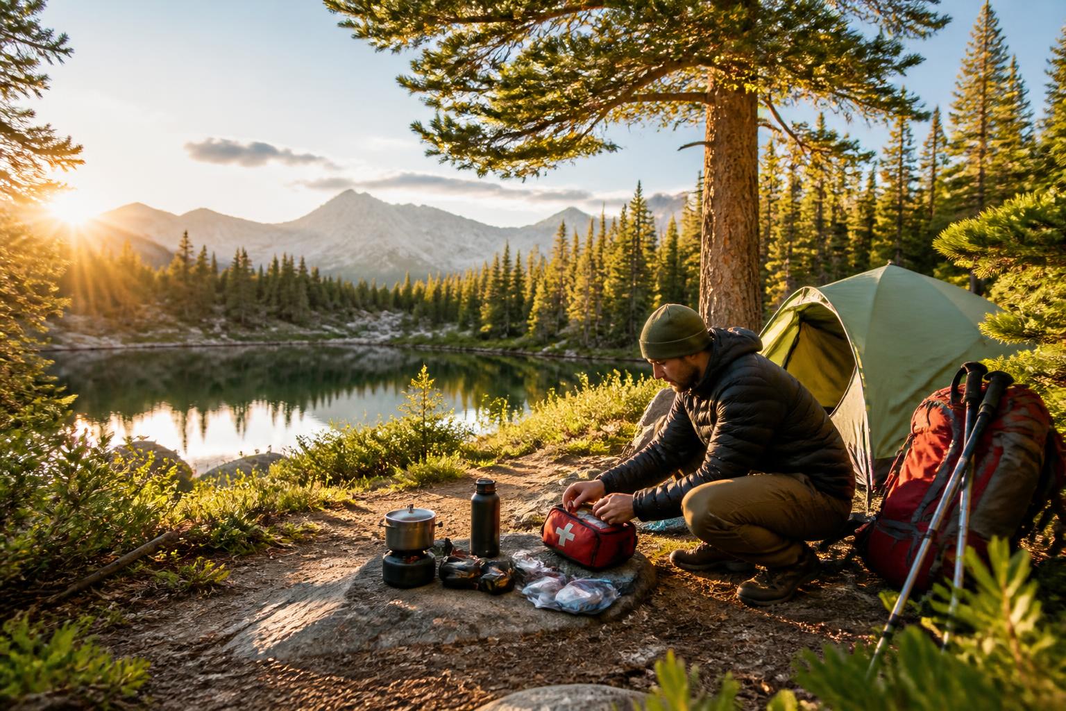 Featured image for article: Camping Safety and Health: Staying Safe in the Outdoors