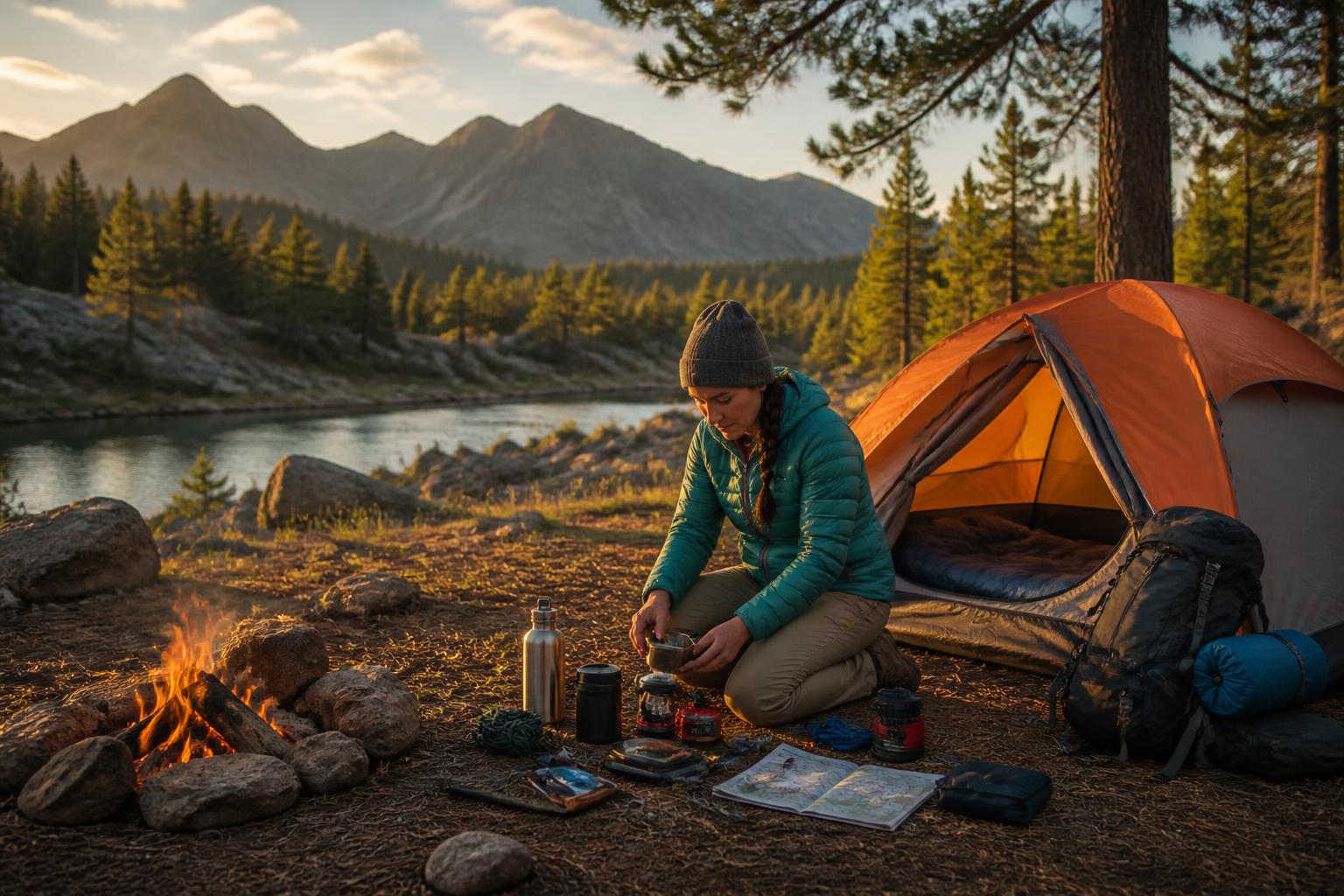 Featured image for article: Camping Without Electricity: What You Need and How to Prepare