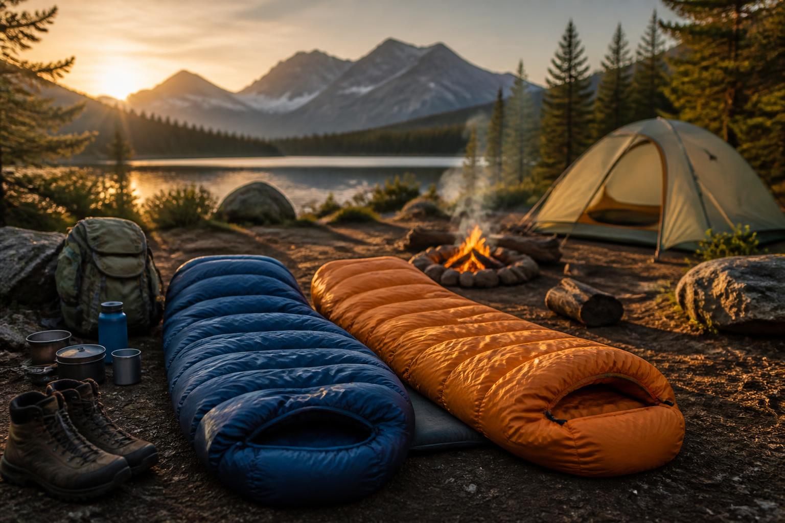 Featured image for article: Down vs. Synthetic Sleeping Bags: Pros, Cons & How to Choose
