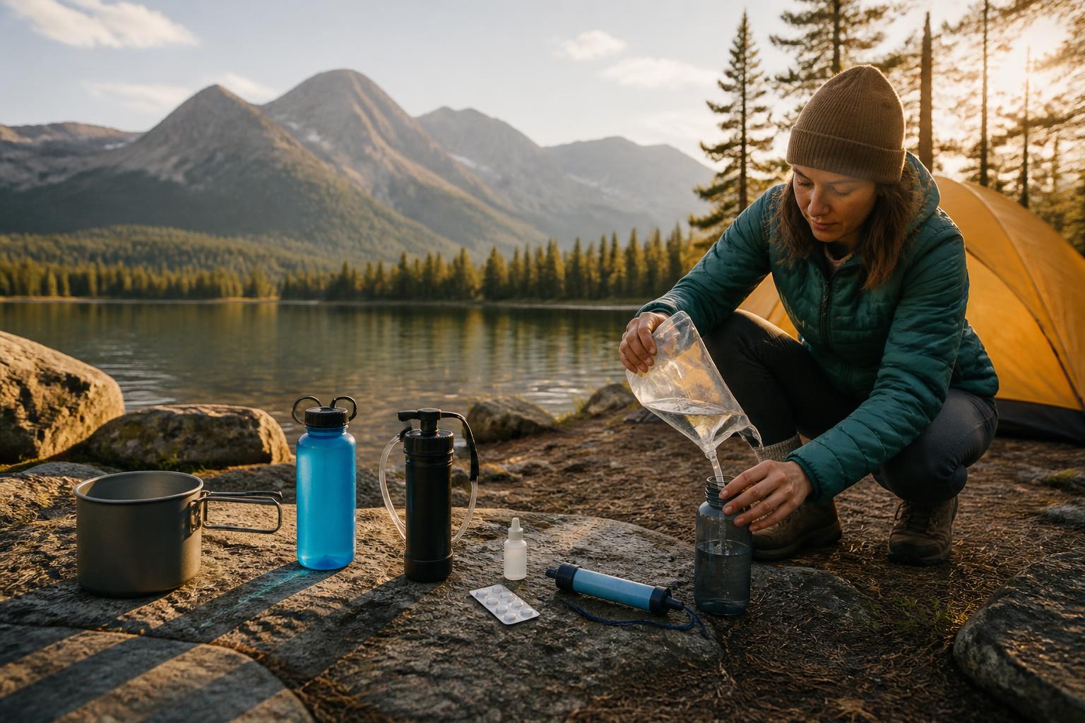 Featured image for article: How to Purify Water While Camping: Boiling, Filters, Tablets & UV
