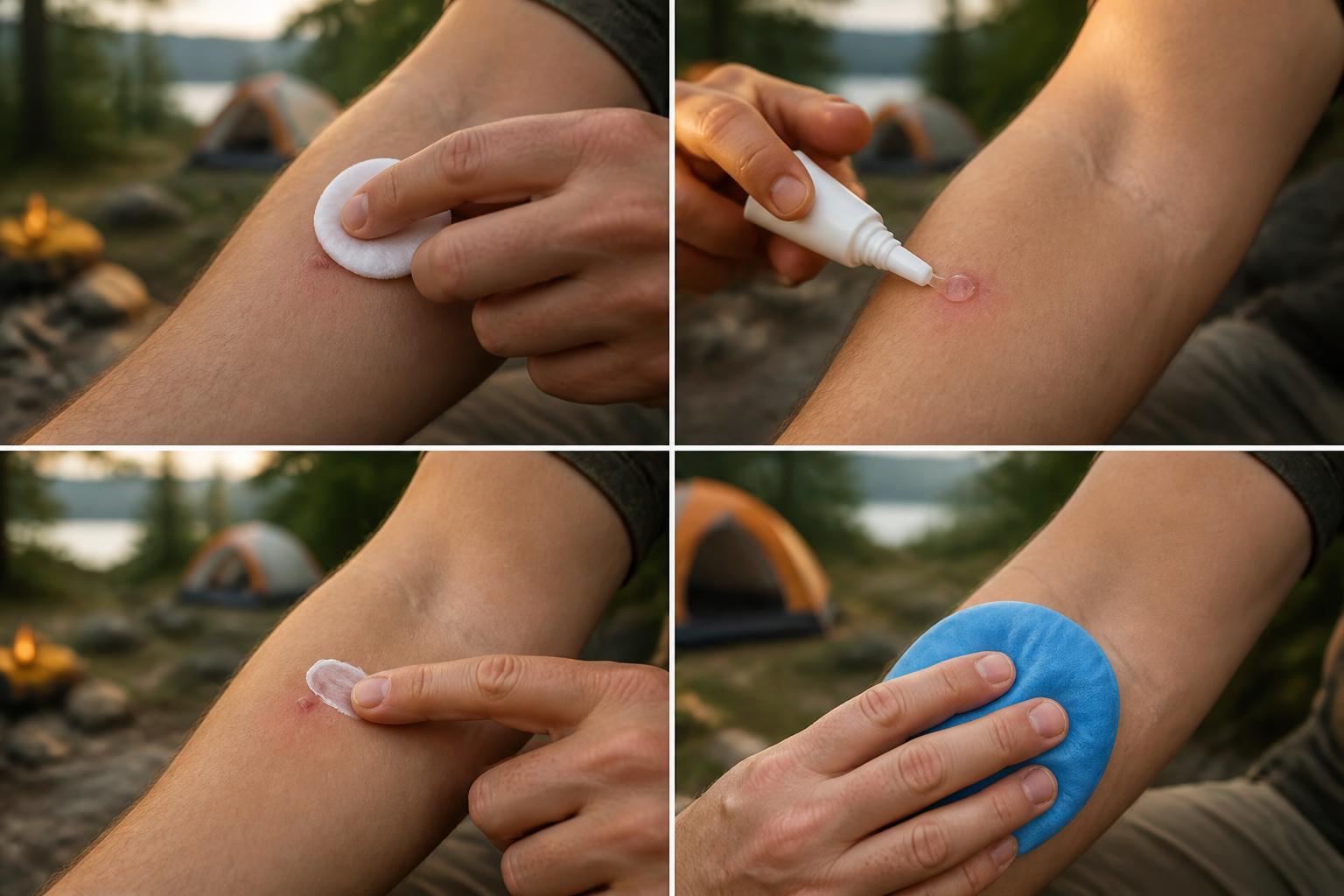Illustration for: Step-by-Step: Treating a Mosquito Bite