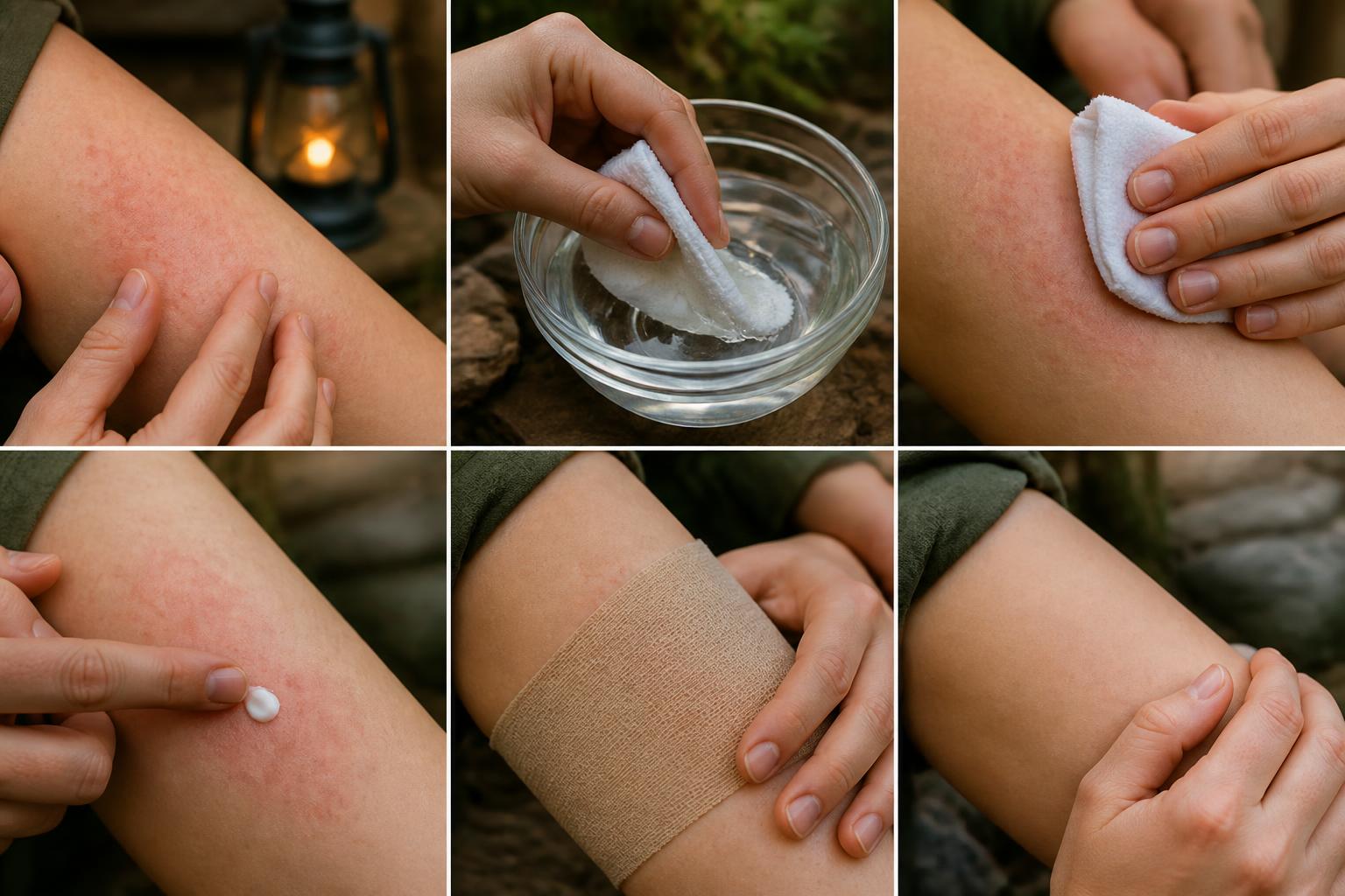 Illustration for: Step-by-Step Home Treatment for a Mild Rash