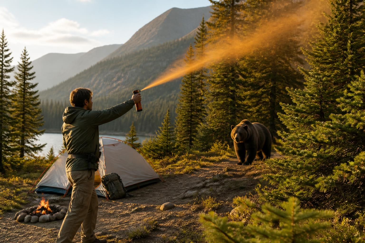 Featured image for article: How to Use Bear Spray Correctly: Technique, Range and Practice