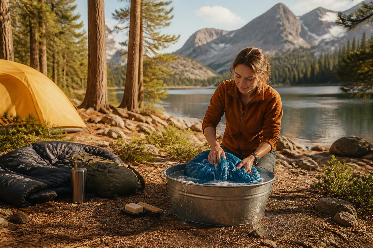 Featured image for article: How to Wash a Sleeping Bag Without Ruining It
