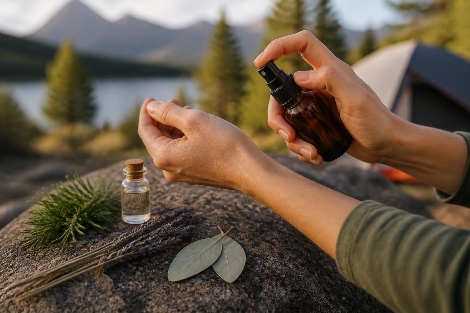 Illustration for: How to Apply Natural Repellents Effectively